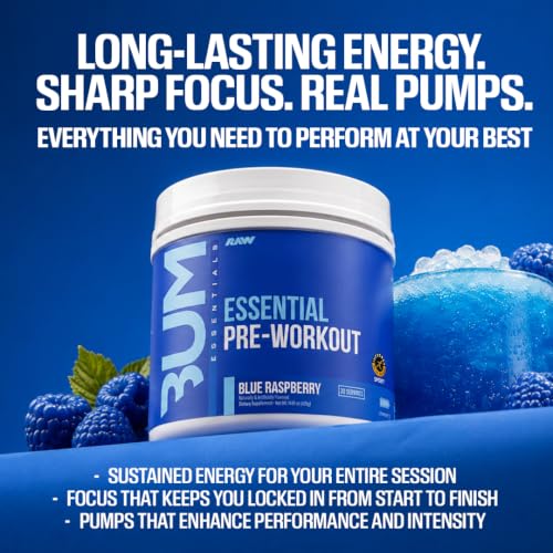 Image 12 of RAW Essential Pre-Workout Powder