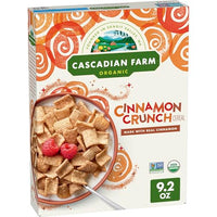 Thumbnail for Image 1 of 9.2 Ounce (Pack of 1) for the product Cascadian Farm Organic Cinnamon Crunch Cereal