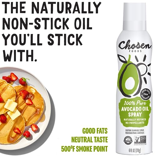 Image 4 of Chosen Foods 100% Pure Avocado Oil Spray 6 oz 2 Pack