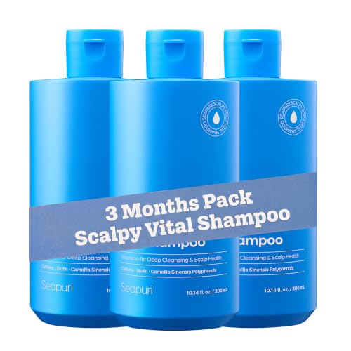 Image 3 of Morning Dew Scent / 30.42 Fl Oz (Pack of 3) for the product Seapuri Scalpy Root Vital Shampoo