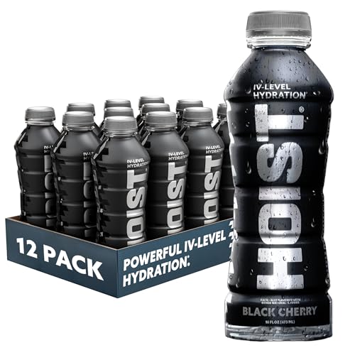 Image 6 of Black Cherry / 16 Fl Oz (Pack of 12) for the product HOIST Premium Military Hydration Electrolyte Drink