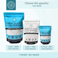 Thumbnail for Image 6 of Bare Essentials Living White Kaolin Clay Powder, 2 lb