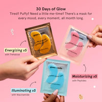 Thumbnail for Image 2 of grace & stella Month of Masking Under Eye Patches, 30 Pairs of Eye Masks