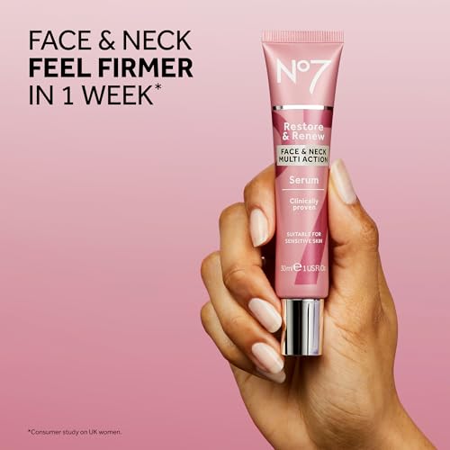 Image 7 of No7 Restore & Renew Sculpting Serum for Face & Neck