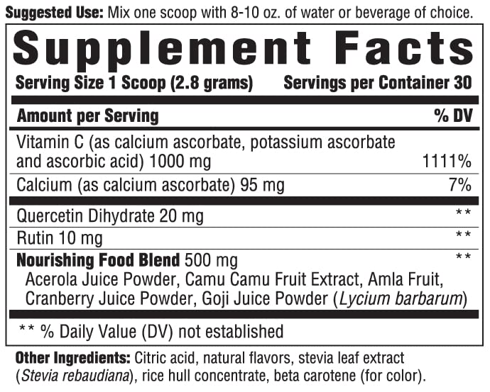 Image 2 of Innate Response Formulas C Complete Powder, Drink Mix, 30 Servings