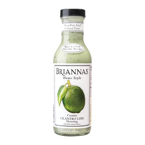 Image 1 of Default Title for the product BRIANNAS Home Style Creamy Cilantro Lime Dressing 12 oz. Bottle