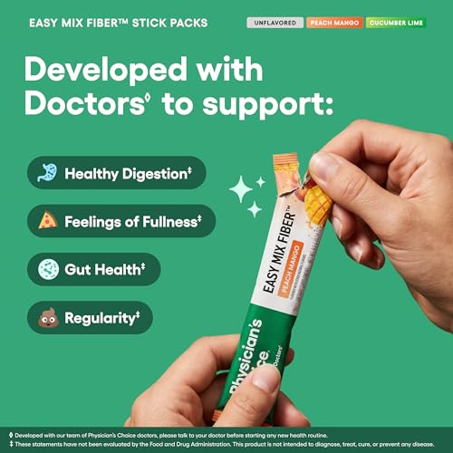Image 4 of Physician's CHOICE Easy Mix Fiber Stick Packs - 18 Count