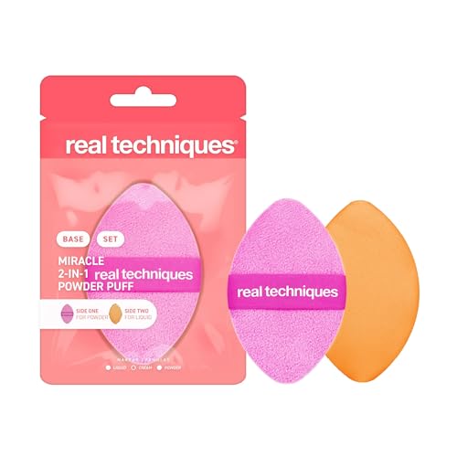 Image 1 of 1 Count (Pack of 1) for the product Real Techniques Miracle 2-In-1 Powder Puff