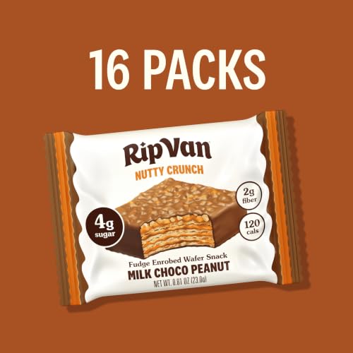 Image 6 of RIP VAN Milk Chocolate Peanut Butter Wafer Bars, 16 Count
