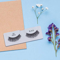 Thumbnail for Image 3 of Ardell False Eyelashes Demi 101 - Black, Full Volume, Rounded Strip Wispy Lashes for a Natural Look, 4 Pack