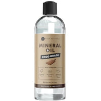 Thumbnail for Image 3 of 16 fl oz for the product Kate Naturals Mineral Oil for Wood Cutting Board