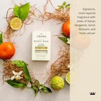 Thumbnail for Image 2 of Cremo Exfoliating Body Bar for Men, Italian Bergamot Scent, 5oz Pack of 12