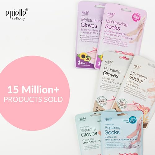 Image 2 of Epielle Moisturizing Hand Mask 6 Pairs