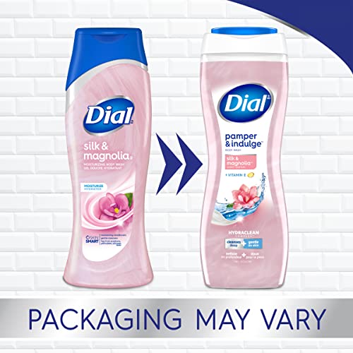 Image 4 of Dial Body Wash, Pamper & Indulge, Silk & Magnolia, 32 fl oz (Pack of 2)