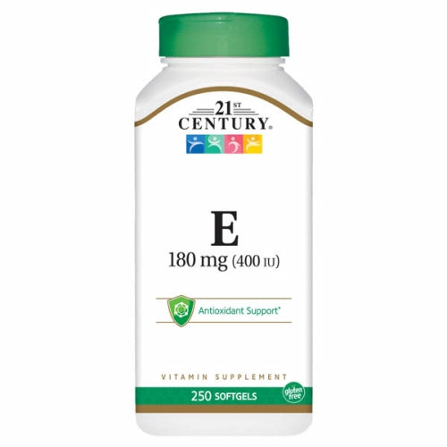 21st Century Vitamin E 180mg 250 Softgels