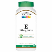 Thumbnail for 21st Century Vitamin E 180mg 250 Softgels