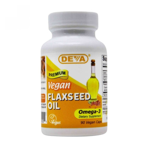 Deva Vegan Vitamins Flaxseed Oil 90 Vcap