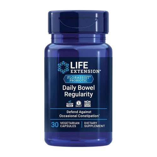 Life Extension Florassist Daily Bowel Regularity 30 Caps