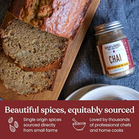 Thumbnail for Image 4 of Burlap & Barrel Spices of the World 6-Pack Gift Set- As Seen on Shark Tank! Travel the World With 6 Delicious Spice Blends- Includes Chai, Five Spice & More - 6 Full Size Jars