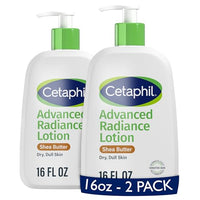 Thumbnail for Image 1 of Shea Butter / 16 Fl Oz (Pack of 2) for the product Cetaphil Advanced Radiance Body Lotion