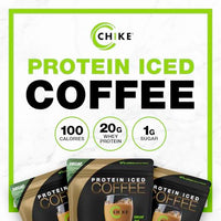 Thumbnail for Image 4 of CHIKE Decaf Cappuccino Protein Coffee Powder, 20g Protein, 14 Servings