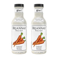 Thumbnail for Image 1 of Default Title for the product BRIANNAS Home Style Traditional Ranch Dressing, Gluten Free, 2 Pack