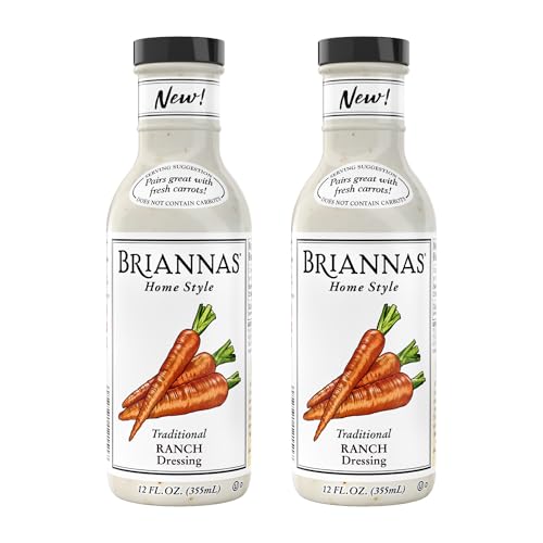 Image 1 of Default Title for the product BRIANNAS Home Style Traditional Ranch Dressing, Gluten Free, 2 Pack