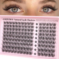 Thumbnail for Image 12 of ZF-wispy d curl cluster for the product Goddvenus Eyelash Extensions Wispy Natural DIY C Curl Individual Lashes Clusters