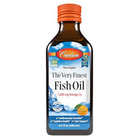 Thumbnail for Image 1 of Default Title for the product Carlson The Very Finest Fish Oil, 1600 mg, Omega-3s, 200 mL (6.7 Fl Oz)