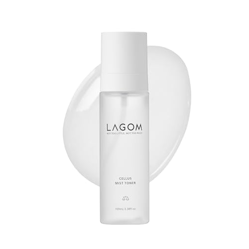 Image 1 of 3.38 Fl Oz (Pack of 1) for the product LAGOM Cellus Mist Toner, Face Moisturizer, Skin Barrier Strengthening Hydration Spray, pH Protection, Alcohol-Free, Zero-Irritation for Sensitive Skin 3.38 Fl Oz