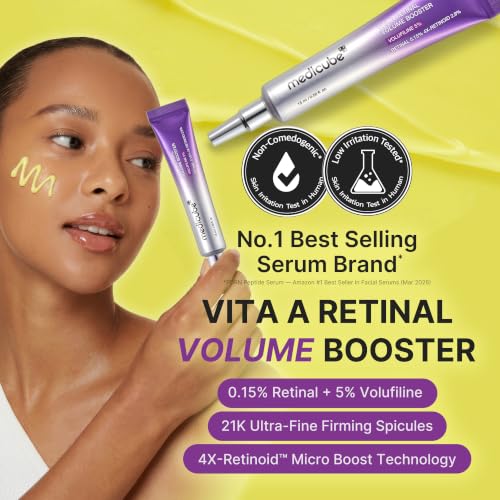 Image 2 of medicube Vita A Retinal Volume Booster Serum, with Volufiline, 4X-Retinoid