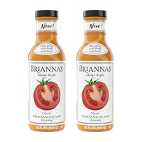 Thumbnail for Image 1 of Default Title for the product BRIANNAS Home Style Thousand Island Dressing, Gluten Free, 2 Pack