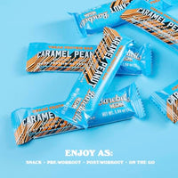 Thumbnail for Image 5 of BAREBELLS Vegan Protein Bars Peanut Caramel 12 Count