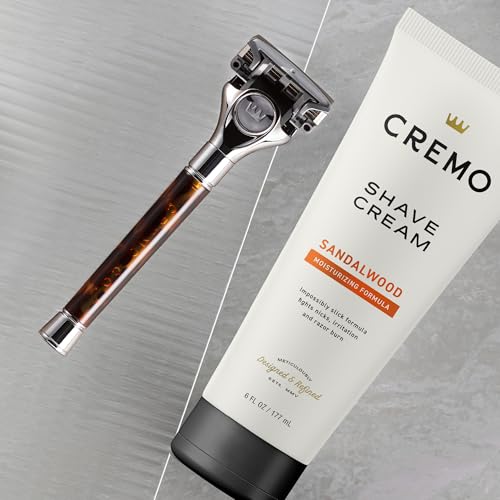 Image 4 of Cremo Shaving Cream for Men, Sandalwood, 6 Fl Oz (2 Pack)