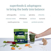 Thumbnail for Image 5 of Organifi GO Packs - Green Juice - Organic Superfood Supplement Powder - 15 Travel Packs