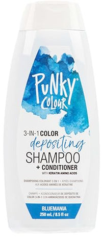 Thumbnail for Image 3 of Bluemania for the product Punky 3-in-1 Color Depositing Conditioner & Cleanser