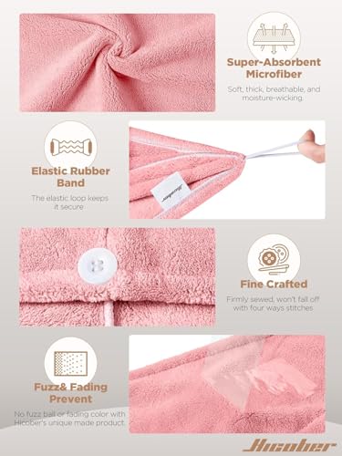 Image 18 of Hicober Microfiber Hair Towel Wrap for Women