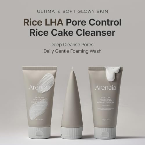 Image 2 of ARENCIA Rice + LHA Pore Control Rice Cake Cleanser 150ml / 5.07 fl oz