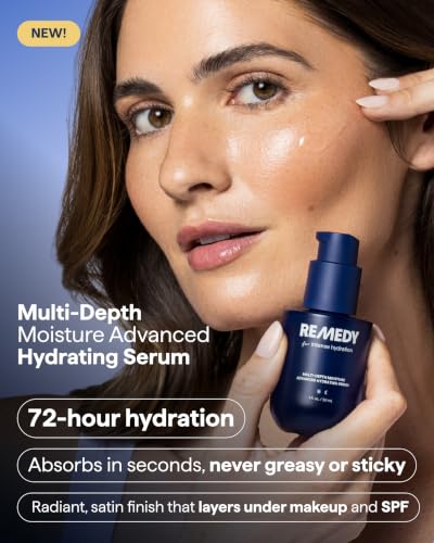 Image 2 of Remedy Science Multi-Depth Moisture Advanced Hydrating Serum with Hyaluronic Acid