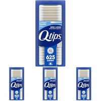 Thumbnail for Image 2 of 625 Count (Pack of 4) for the product Q-tips Cotton Swabs for Hygiene and Beauty Care