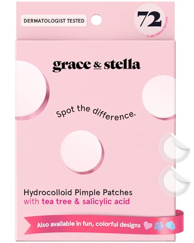 Image 1 of 72 Count (Pack of 1) / Clear Confidence for the product grace & stella Award Winning Pimple Patches for Face