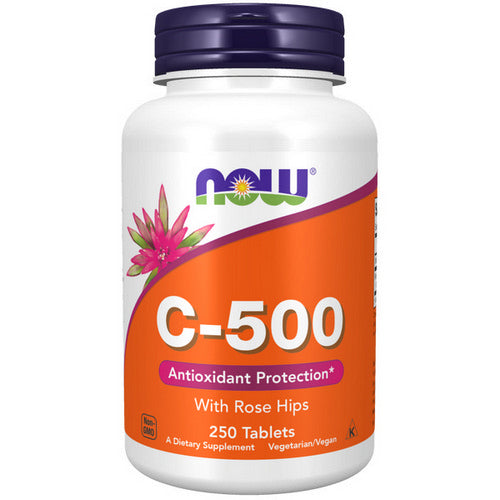 Now Foods Vitamin C-500 250 Tabs