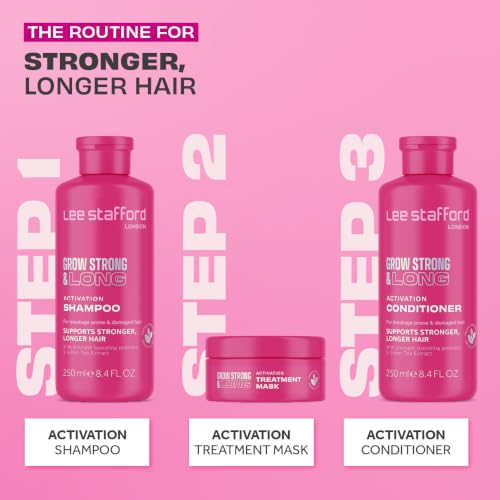Image 3 of Lee Stafford Grow Strong & Long Activation Treatment Hair Mask 6.76 Fl Oz