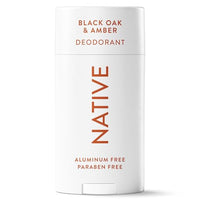 Thumbnail for Image 1 of Default Title for the product Native Deodorant Contains Naturally Derived Ingredients, 72 Hour Odor Control, Deodorant for Women and Men, Aluminum Free, Black Oak & Amber 2.65oz