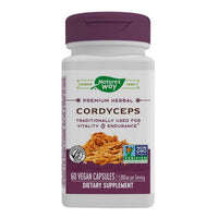 Thumbnail for Nature's Way Cordyceps Standardized Extract 60 Vegicaps