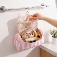 Thumbnail for Image 6 of RSRSLEII Striped Hair Tools Travel Bag with Compartments