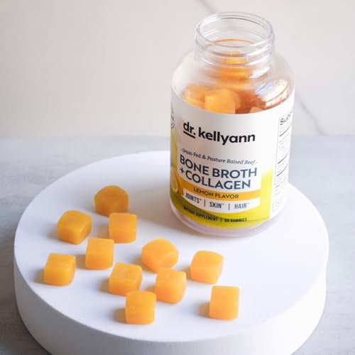 Image 7 of Dr. Kellyann Collagen + Bone Broth Gummies, Lemon, 60 Gummies