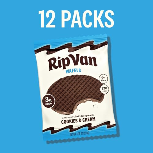 Image 6 of Rip Van Wafels Cookies & Cream Stroopwafels - 12 Count