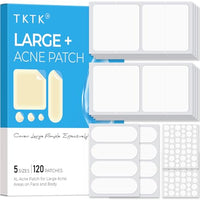 Thumbnail for Image 2 of 5 Sizes 120 Count for the product TKTK Large Pimple Patches for Face & Body