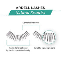 Thumbnail for Image 4 of Ardell Natural Lashes False Eyelashes Scanties Black 4 Pack